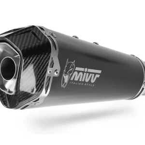Zbývá jen pár kusů - Výfuk kompletní 3x1 MIVV DELTA RACE Y.082.LDRB černá pro YAMAHA XSR 900 2022-2021, YAMAHA XSR 900 GP 2022-2026