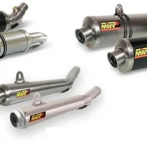 2 koncovky výfuku MIVV X-M5 D.055.LC5T Titan pro DUCATI Hypermotard Mono / RVE 698 2024-2025 | Oblíbený u zákazníků