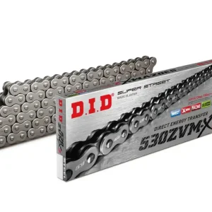 Cena od výrobce - Řetězová sada D.I.D Chain - stříbrný řetěz 530 ZVM-X, X-kroužek, kolečko JT pogumované, rozeta JT pro HONDA CB 1100 R 1982-1983