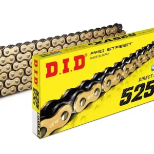 Cena od výrobce | Řetězová sada D.I.D Chain - zlatý řetěz 525 VX, X-kroužek, kolečko JT pogumované, rozeta JT pro DUCATI 999 2003-2006